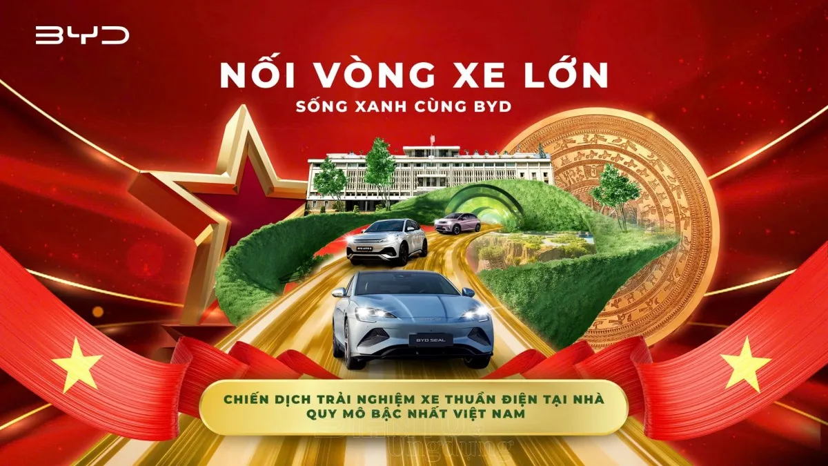 Sống Xanh Cùng BYD – Nối Vòng Xe Lớn